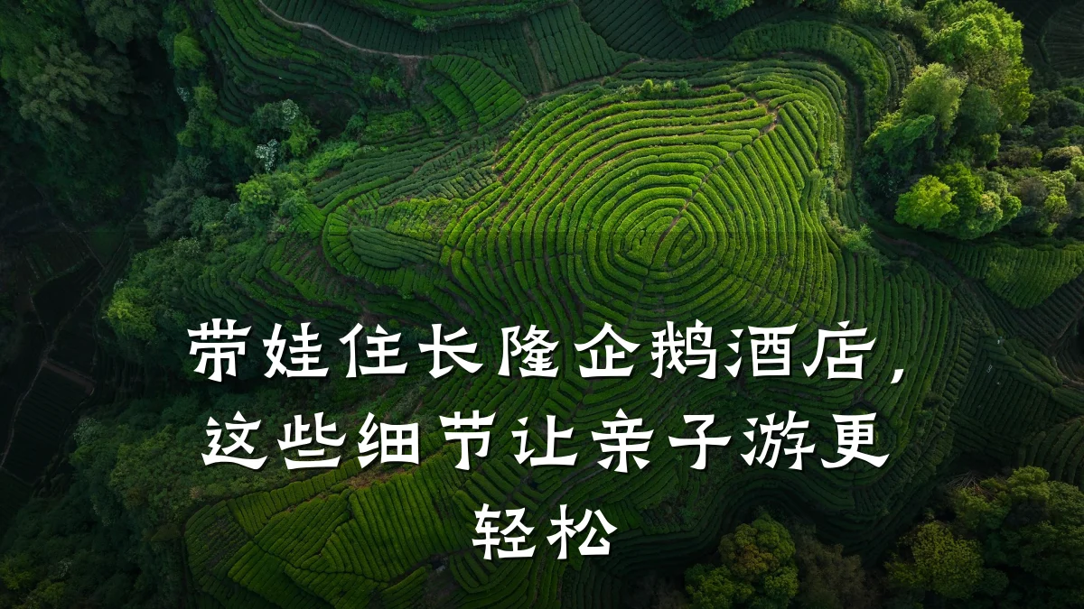 带娃住长隆企鹅酒店,这些细节让亲子游更轻松