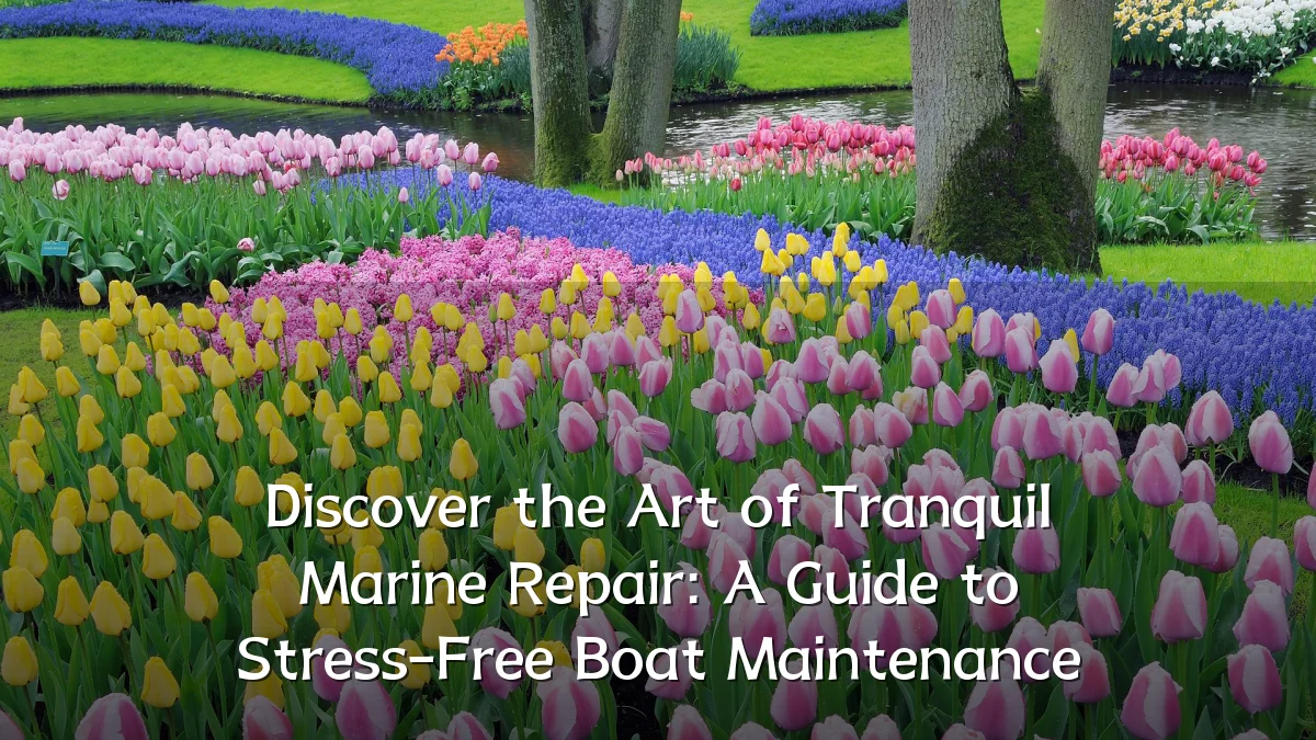 Discover the Art of Tranquil Marine Repair: A Guide to Stress-Free Boat Maintenance