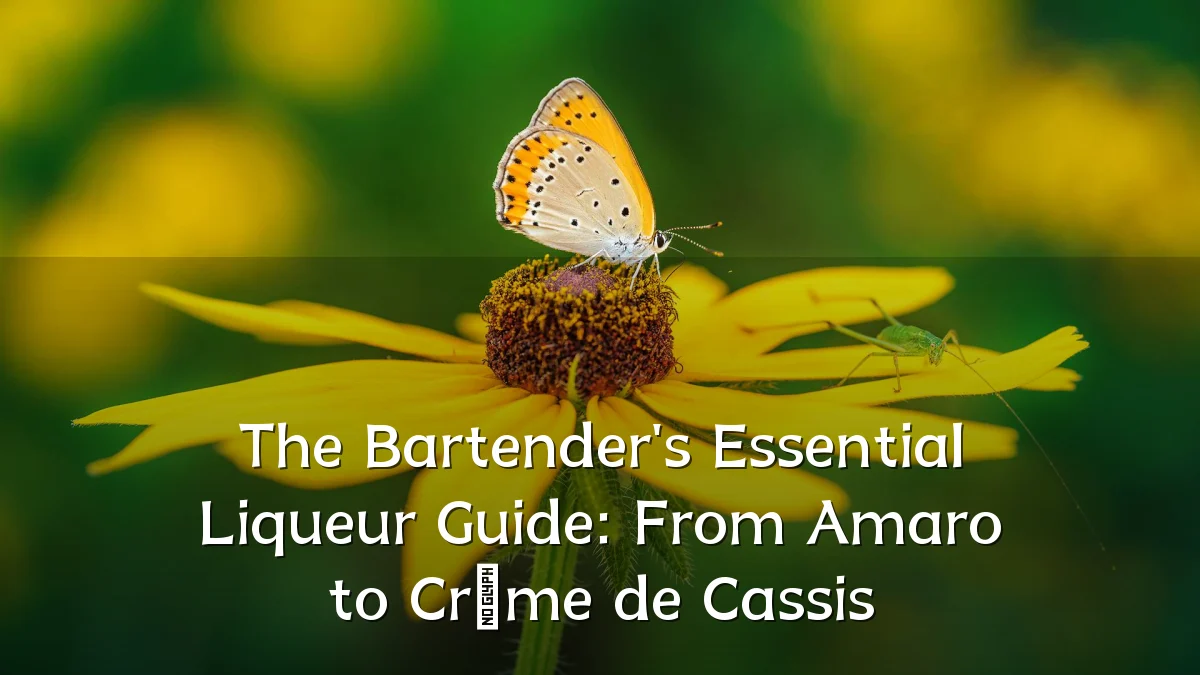 The Bartender's Essential Liqueur Guide: From Amaro to Crème de Cassis