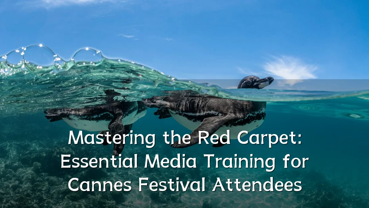 Mastering the Red Carpet: Essential Media Training for Cannes Festival Attendees