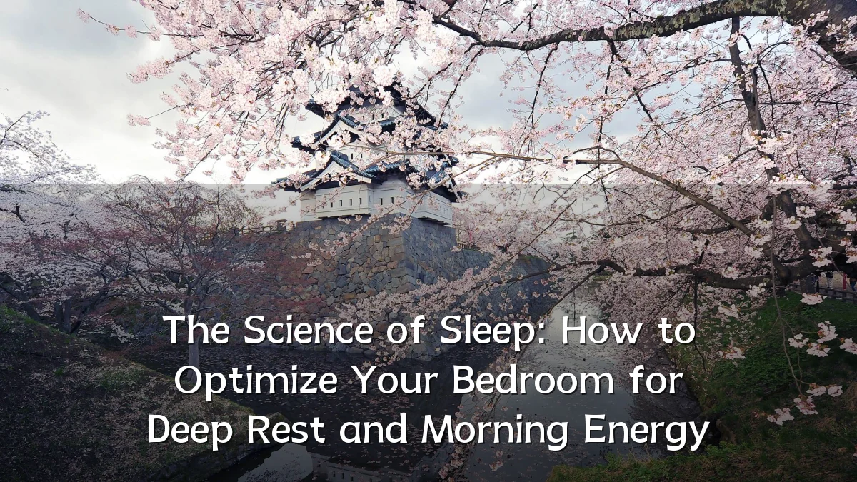 The Science of Sleep: How to Optimize Your Bedroom for Deep Rest and Morning Energy